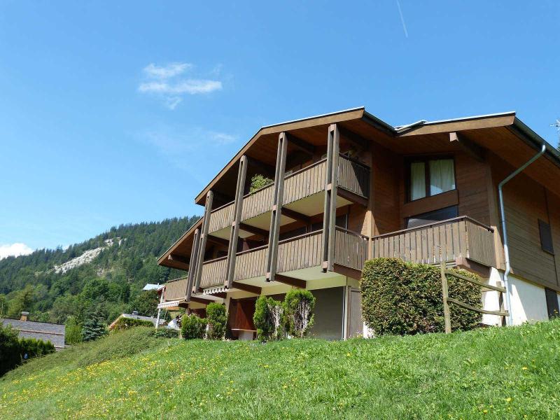 Каникулы в горах Résidence Nant Soleil A - La Clusaz - летом под открытым небом