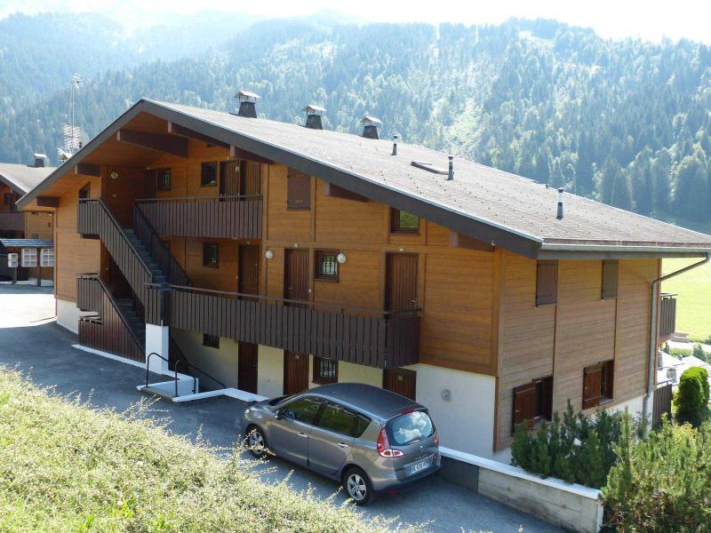 Каникулы в горах Résidence Nant Soleil A - La Clusaz - летом под открытым небом