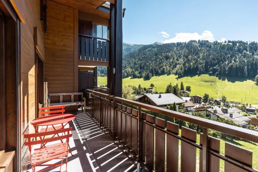 Wakacje w górach Apartament 6 pokojowy z alkową 7 osób (A08) - Résidence Nant Soleil A - La Clusaz - Balkon