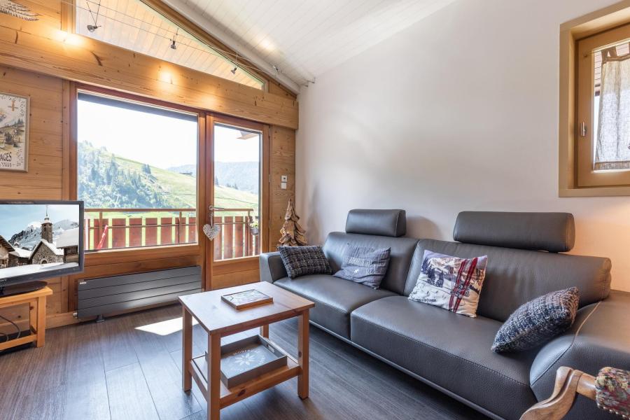 Vacaciones en montaña Apartamento cabina 6 piezas para 7 personas (A08) - Résidence Nant Soleil A - La Clusaz - Estancia