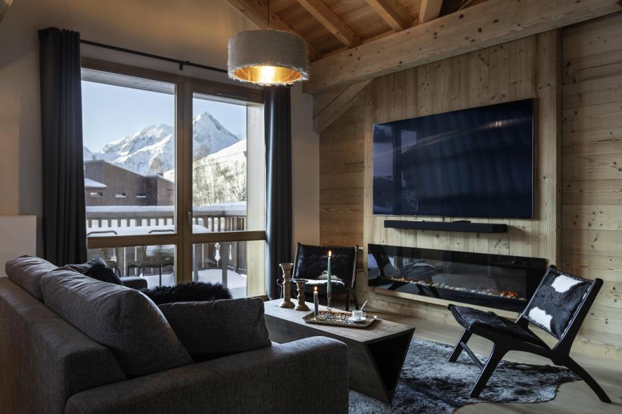 Urlaub in den Bergen 4-Zimmer-Holzhütte für 10 Personen - Résidence Neige et Soleil - Les 2 Alpes - Unterkunft