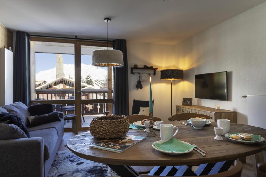 Holiday in mountain resort Résidence Neige et Soleil - Les 2 Alpes - Living room