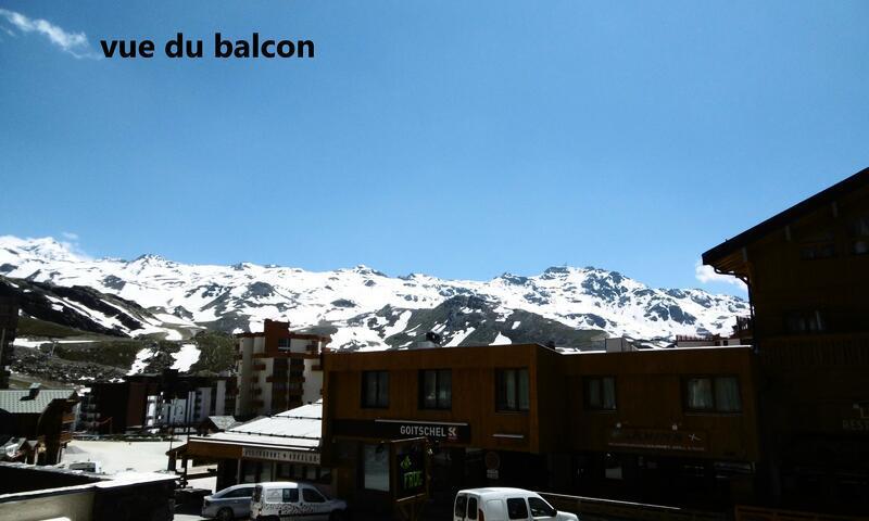 Holiday in mountain resort Studio 4 people (28m²) - Résidence Neves - MH - Val Thorens - Summer outside