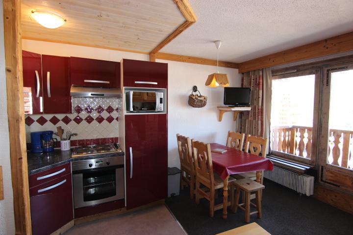 Vacanze in montagna Studio con alcova per 4 persone (92) - Résidence Névés - Val Thorens - Cucinino