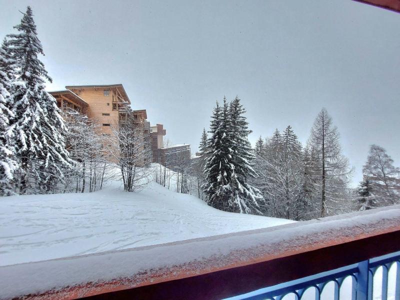 Urlaub in den Bergen 2-Zimmer-Holzhütte für 6 Personen (540) - Résidence Nova 2 - Les Arcs - Balkon