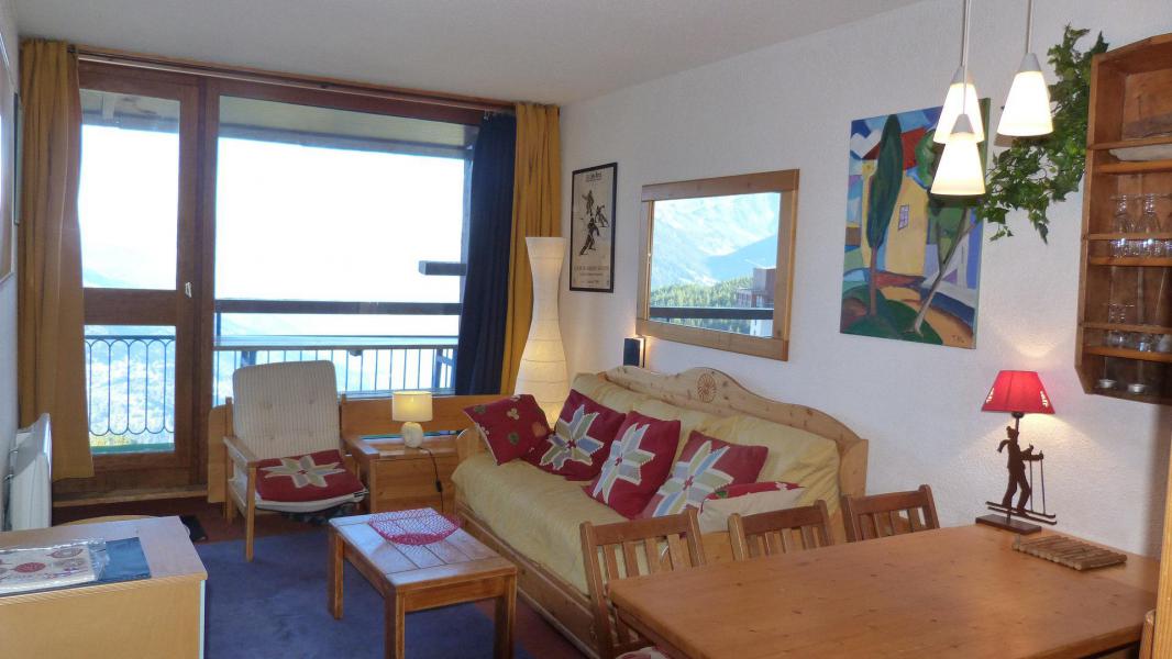 Vakantie in de bergen Appartement 2 kamers 6 personen (028) - Résidence Nova - Les Arcs - Woonkamer