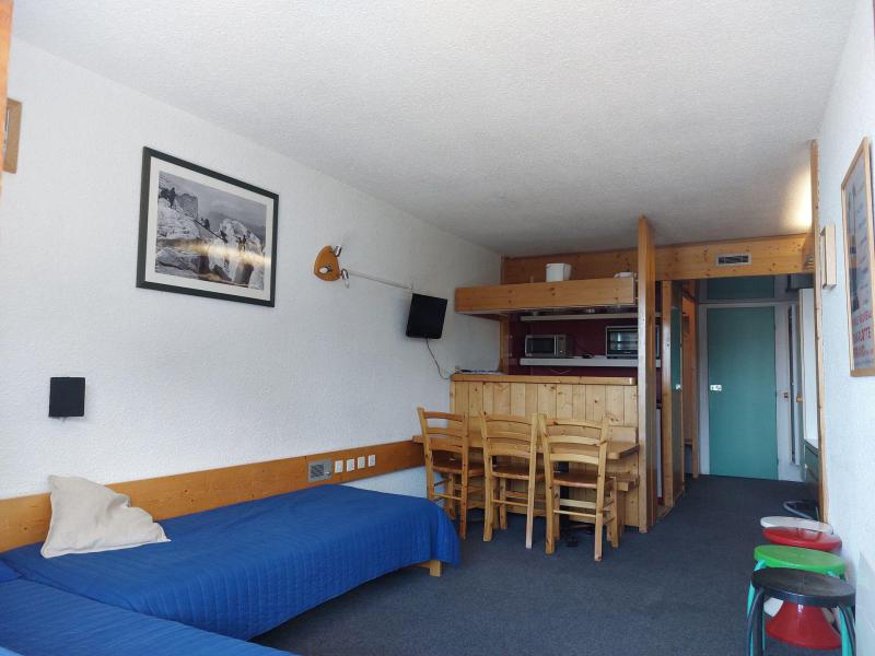 Vakantie in de bergen Appartement 2 kamers bergnis 6 personen (636) - Résidence Nova - Les Arcs - Woonkamer