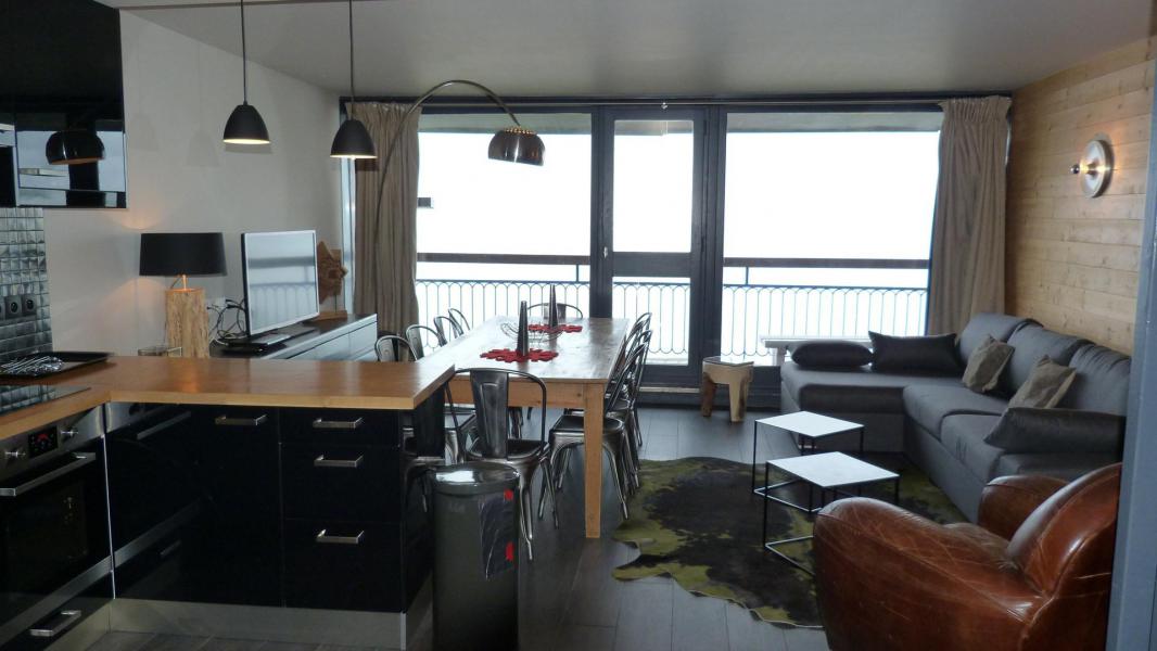 Vakantie in de bergen Appartement 4 kamers 8 personen (516) - Résidence Nova - Les Arcs - Woonkamer