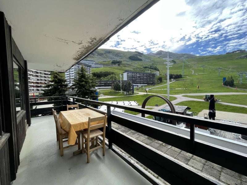 Location au ski Appartement 3 pièces alcôve 8 personnes (25) - Résidence Oisans - Les Menuires - Extérieur été