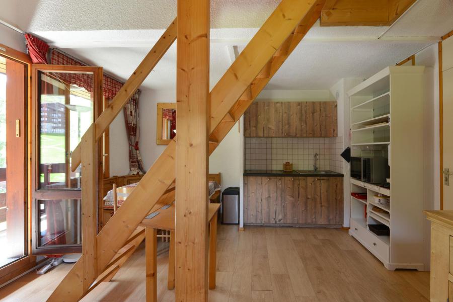 Vakantie in de bergen Appartement 2 kamers 5 personen (520) - Résidence Onyx - La Plagne - Woonkamer