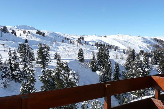Vacanze in montagna Studio per 4 persone (513) - Résidence Onyx - La Plagne - Balcone