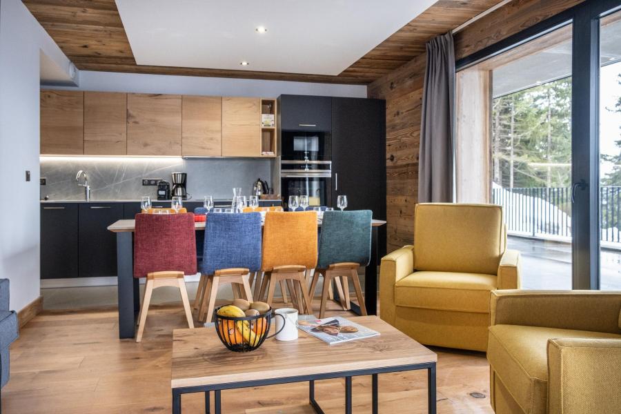 Vacanze in montagna Appartamento 3 stanze con cabina per 8 persone (2) - Résidence Orée Du Bois - La Rosière - Soggiorno