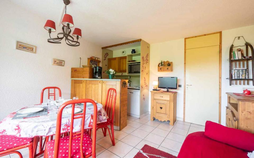 Holiday in mountain resort 3 room apartment 6 people (G246) - Résidence Orgentil - Valmorel - Living room