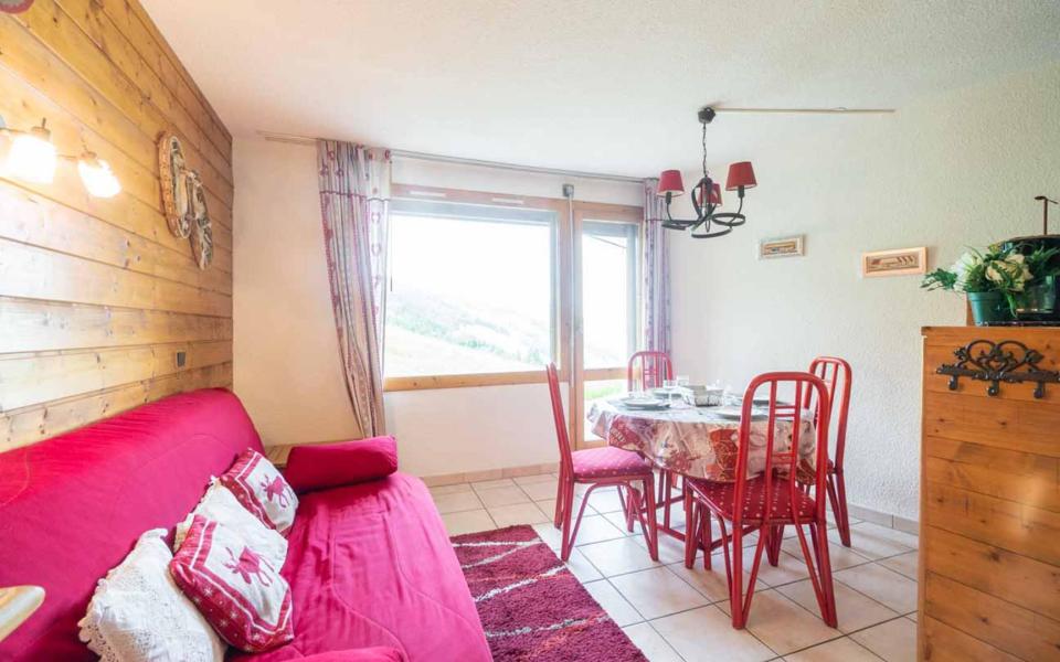 Wakacje w górach Apartament 3 pokojowy 6 osób (G246) - Résidence Orgentil - Valmorel - Pokój gościnny