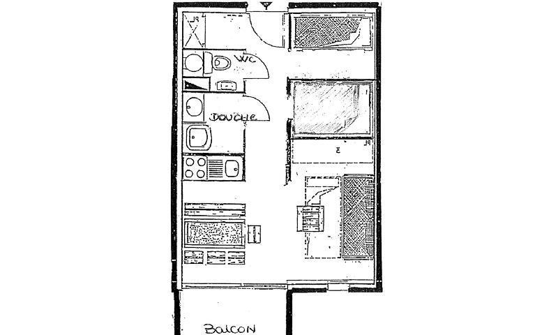 Alquiler al esquí Apartamento 1 piezas para 4 personas (30m²-3) - Résidence Orsiere - MH - Val Thorens - Verano