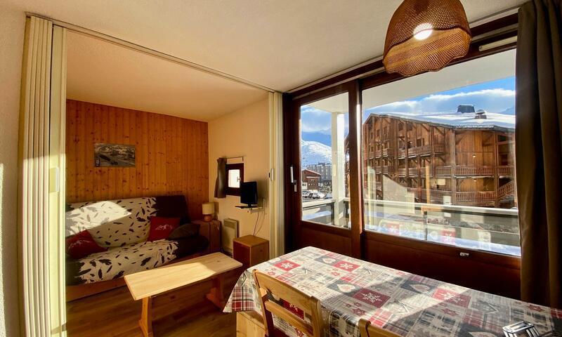 Holiday in mountain resort 2 room apartment 4 people (30m²) - Résidence Orsiere - MH - Val Thorens - Summer outside