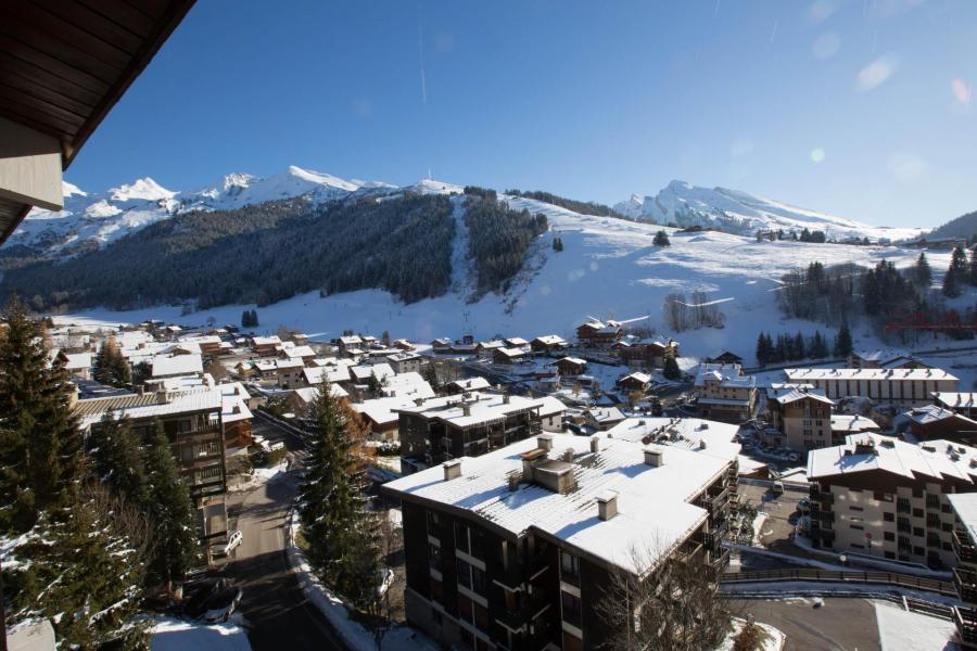 Holiday in mountain resort 4 room duplex apartment 6 people (28) - Résidence Ours Brun - La Clusaz - Balcony