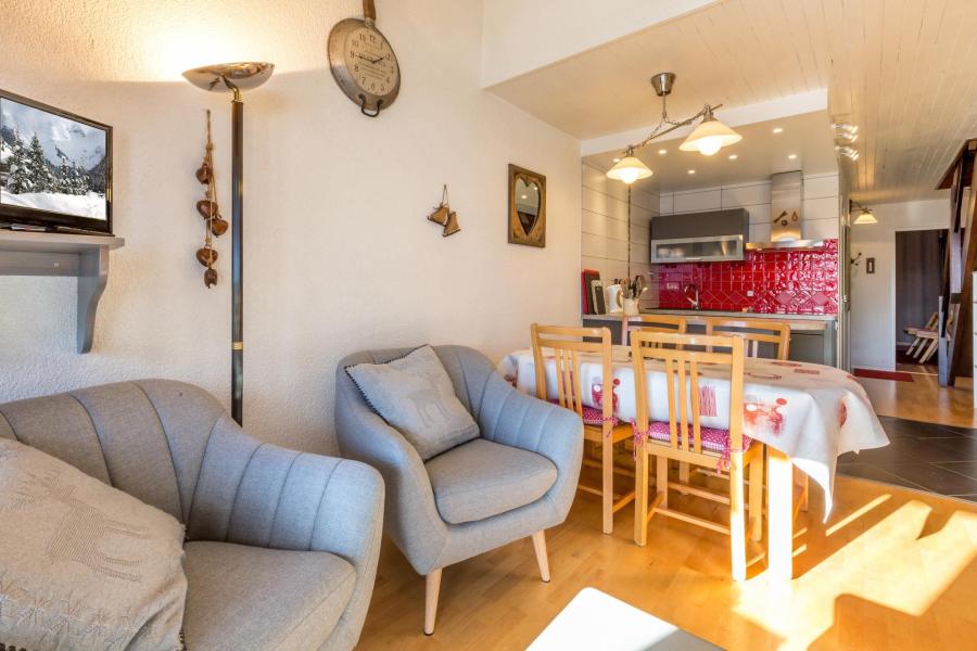 Holiday in mountain resort 4 room duplex apartment 6 people (28) - Résidence Ours Brun - La Clusaz - Living room