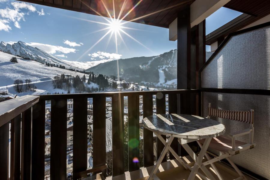 Vacanze in montagna Appartamento su due piani 4 stanze per 6 persone (28) - Résidence Ours Brun - La Clusaz - Balcone