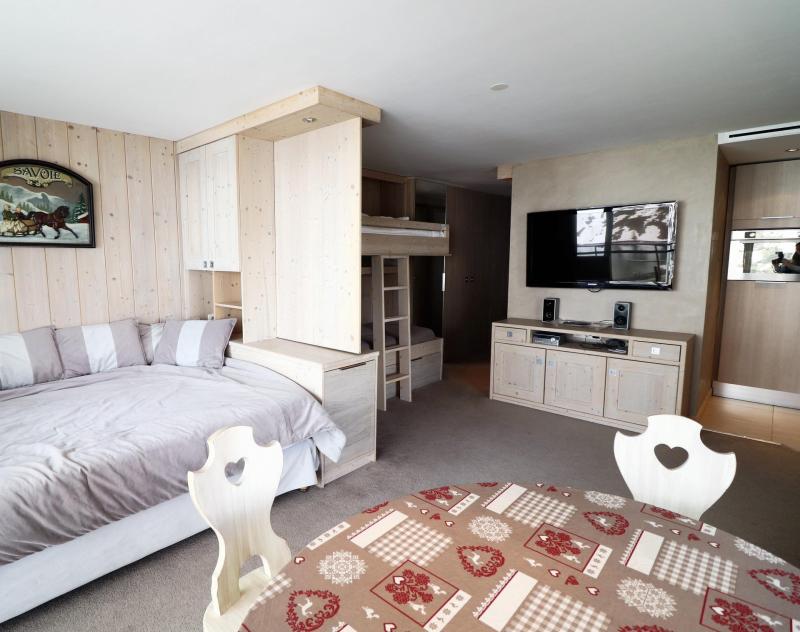 Vakantie in de bergen Studio 4 personen (0908) - Résidence Palafour - Tignes - Woonkamer