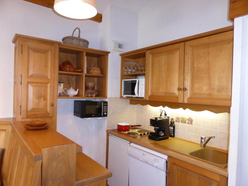 Vacaciones en montaña Estudio mezzanine para 4 personas (CT839) - Résidence Palmes d'Or - Les Contamines-Montjoie - Kitchenette