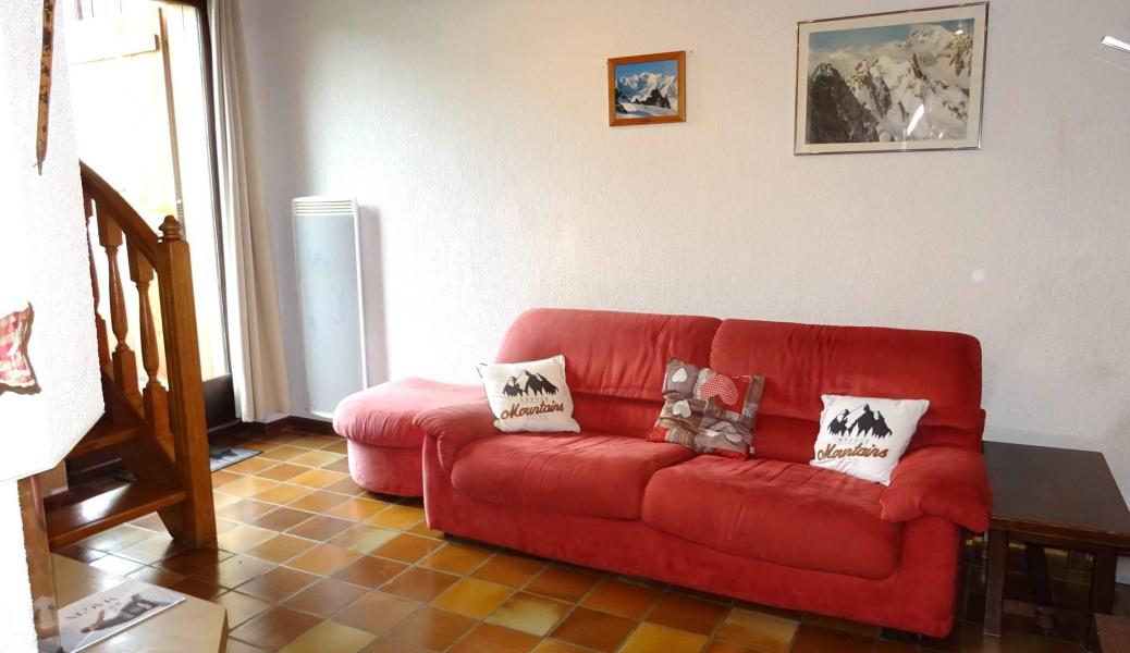 Holiday in mountain resort 2 room duplex apartment 5 people - Résidence Pameo - Les Gets - Living room