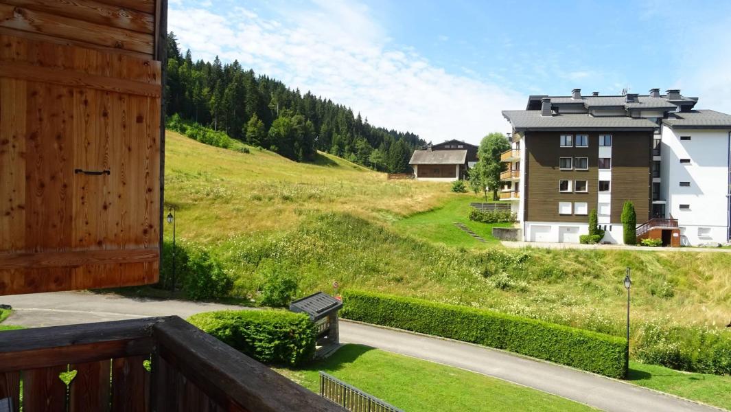 Rent in ski resort 2 room duplex apartment 5 people - Résidence Pameo - Les Gets - Summer outside