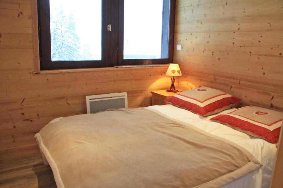 Urlaub in den Bergen 3-Zimmer-Holzhütte für 6 Personen - Résidence Panorama - Les Gets - Schlafzimmer