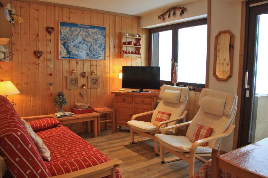 Vacaciones en montaña Apartamento 3 piezas cabina para 6 personas - Résidence Panorama - Les Gets - Estancia