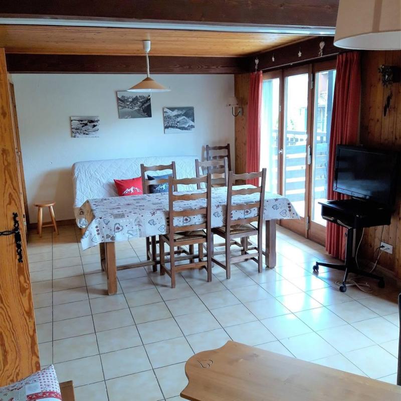 Urlaub in den Bergen 2-Zimmer-Appartment für 6 Personen (12) - Résidence Panoramic - Les Gets - Wohnzimmer