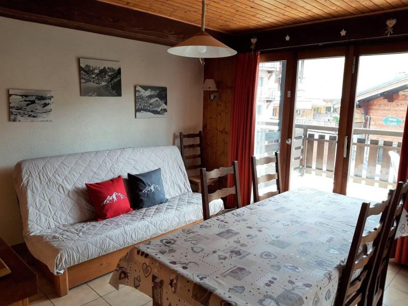 Urlaub in den Bergen 2-Zimmer-Appartment für 6 Personen (12) - Résidence Panoramic - Les Gets - Wohnzimmer