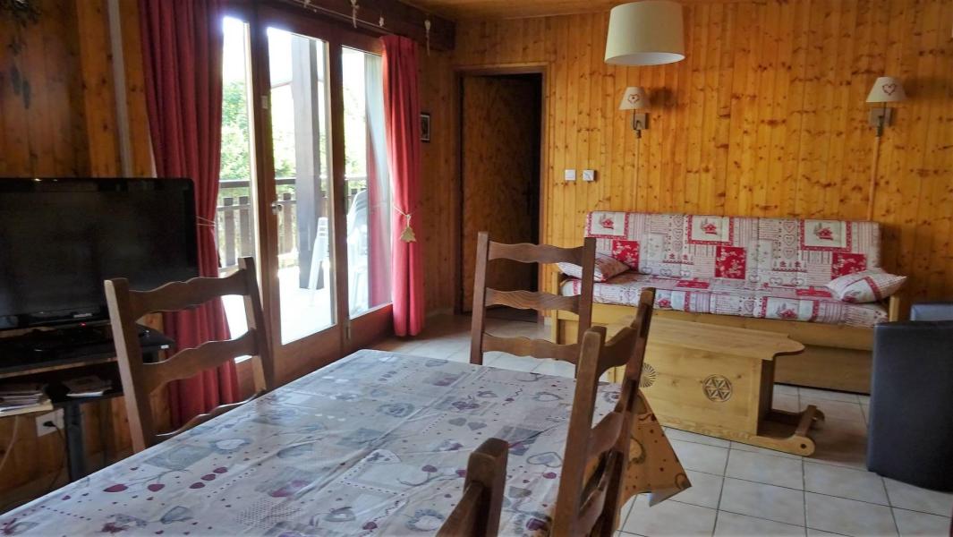 Urlaub in den Bergen 2-Zimmer-Appartment für 6 Personen (12) - Résidence Panoramic - Les Gets - Wohnzimmer