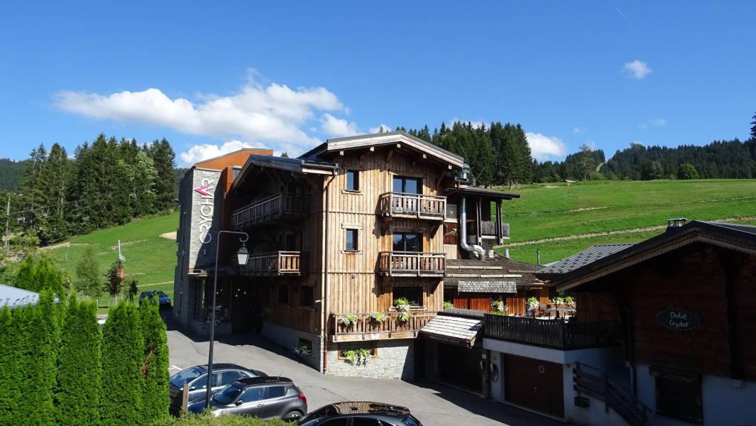 Rent in ski resort 2 room apartment 6 people (12) - Résidence Panoramic - Les Gets - Summer outside