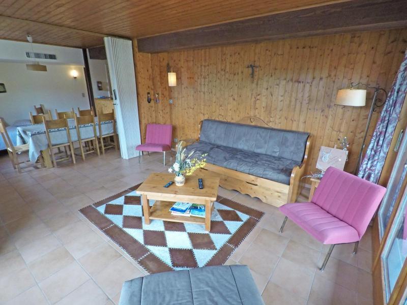 Vacaciones en montaña Apartamento 3 piezas para 8 personas (94) - Résidence Panoramic - Les Gets - Estancia