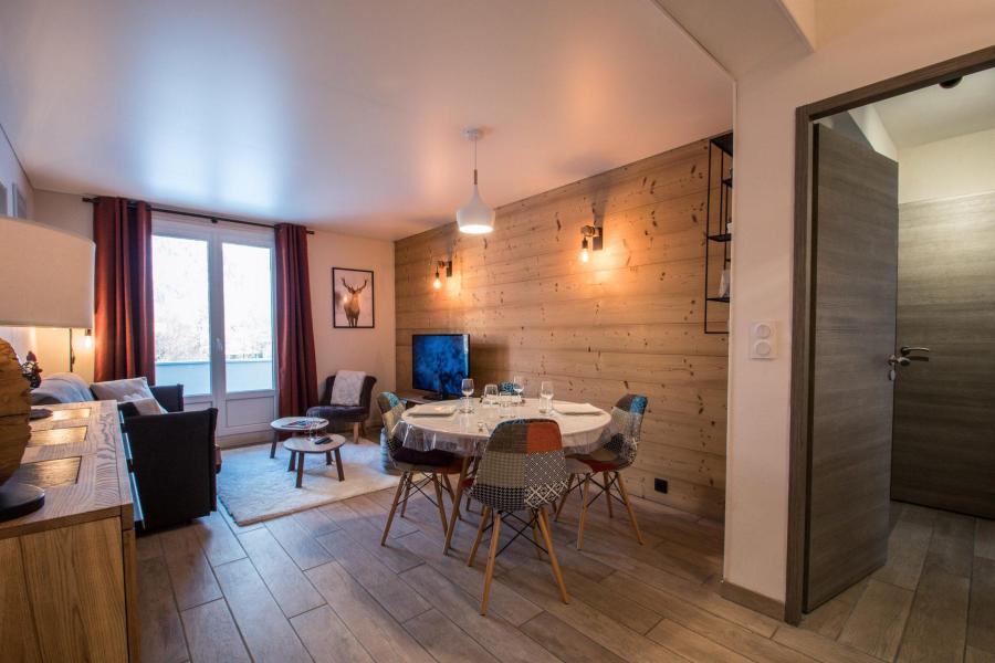 Vakantie in de bergen Appartement 3 kamers 6 personen (TAMARA) - Résidence Panoramique - Chamonix - Woonkamer