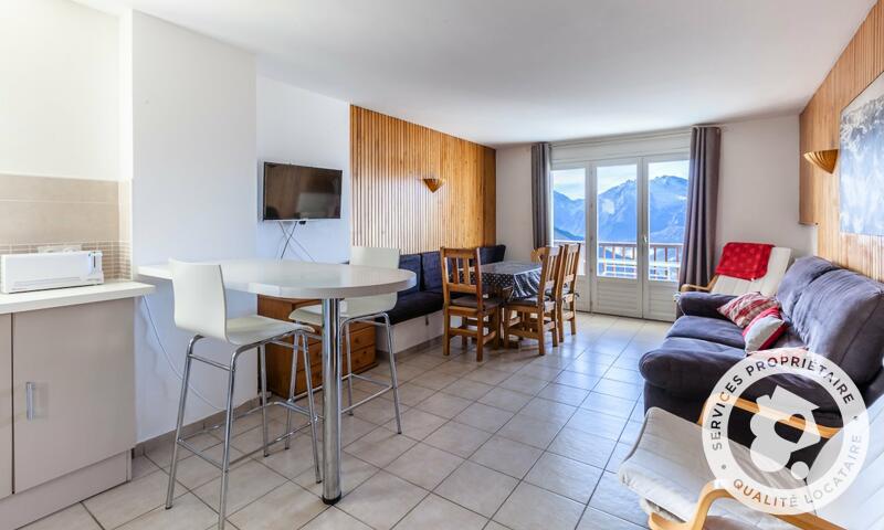 Urlaub in den Bergen 3-Zimmer-Appartment für 6 Personen (Sélection 65m²-2) - Résidence Paradis A - MH - Alpe d'Huez - Wohnzimmer