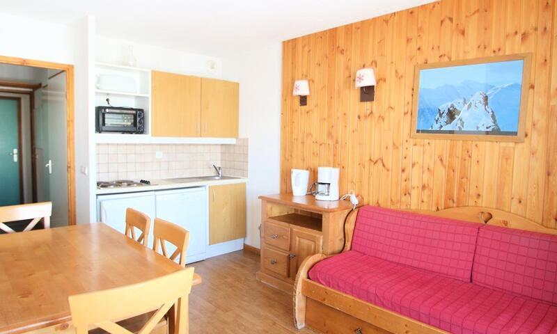 Location au ski Appartement 3 pièces 6 personnes (33m²) - Résidence Parc Aux Etoiles - Maeva Home - Puy-Saint-Vincent - Séjour