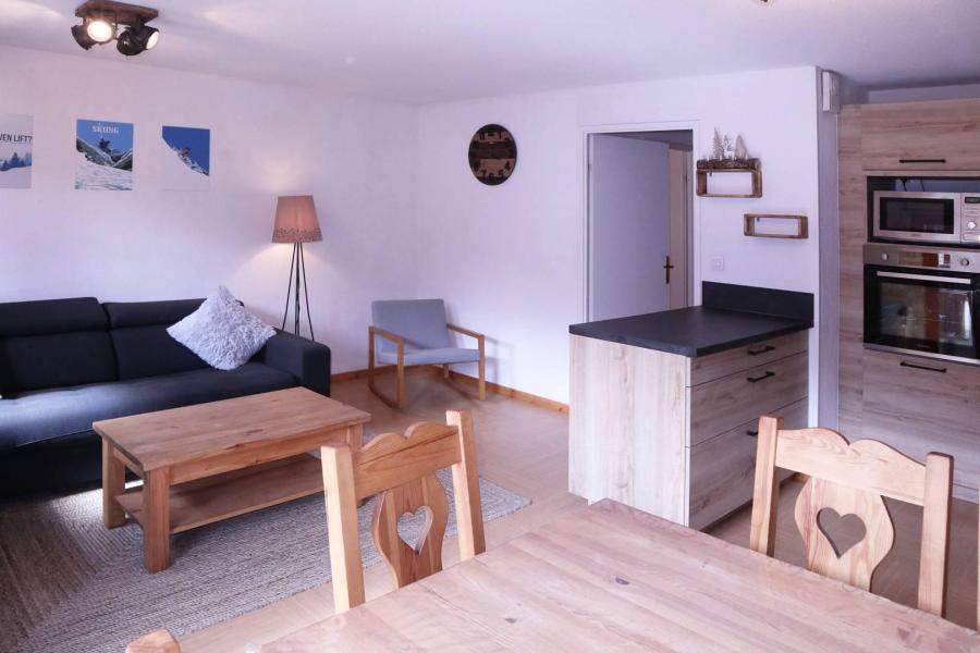 Vakantie in de bergen Appartement duplex 2 kamers 8 personen (820) - Résidence Parc des Airelles - Les Orres - Woonkamer