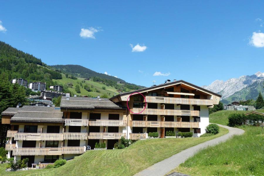 Wynajem na narty Apartament duplex 4 pokojowy 6 osób (520) - Résidence Parnasse 1 - La Clusaz - Na zewnątrz latem