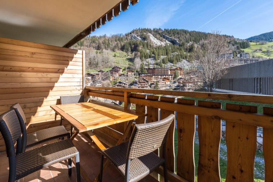 Vakantie in de bergen Studio bergnis 3 personen (512) - Résidence Parnasse 1 - La Clusaz - Terras