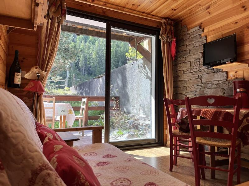 Vakantie in de bergen Appartement 3 kamers 4-6 personen (RDC) - Résidence Pas du Loup - Pra Loup - Woonkamer
