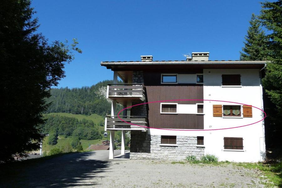 Ski verhuur Appartement 2 kamers 5 personen (4) - Résidence Pascal - La Clusaz - Buiten zomer