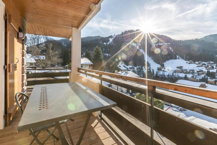 Vacaciones en montaña Apartamento 2 piezas para 5 personas (4) - Résidence Pascal - La Clusaz - Balcón