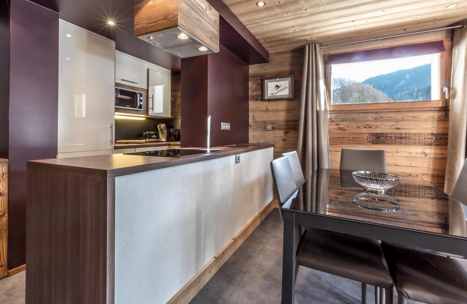 Vakantie in de bergen Appartement 2 kamers 5 personen (4) - Résidence Pascal - La Clusaz - Woonkamer