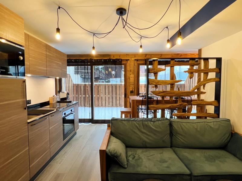 Vacances en montagne Appartement 2 pièces cabine 5 personnes - Résidence Pearl - Les Gets - Séjour