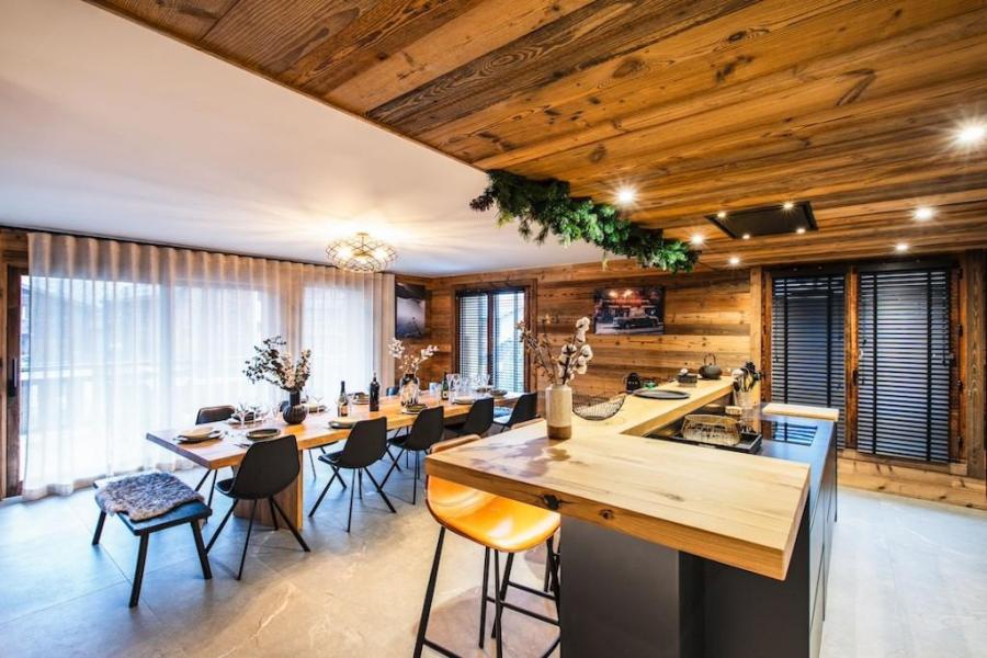 Vacances en montagne Appartement 6 pièces 14 personnes - Résidence Pearl - Les Gets - Séjour