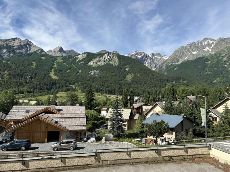 Vacaciones en montaña Apartamento 2 piezas para 4 personas (1107) - Résidence Pellenches - Serre Chevalier - Balcón