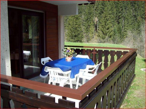 Urlaub in den Bergen 2-Zimmer-Berghütte für 4 Personen (PNG009D) - Résidence Perce Neige - Châtel - Terrasse