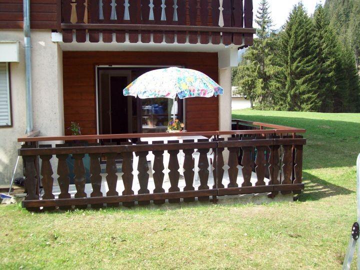 Vacaciones en montaña Apartamento cabina 2 piezas para 4 personas (PNG009D) - Résidence Perce Neige - Châtel - Terraza