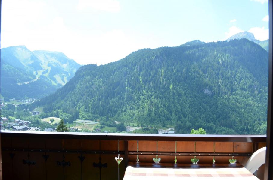 Urlaub in den Bergen Studio Schlafnische 3 Personen (PER009) - Résidence Perchoir - Châtel - Terrasse